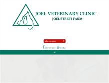 Tablet Screenshot of joelvets.co.uk